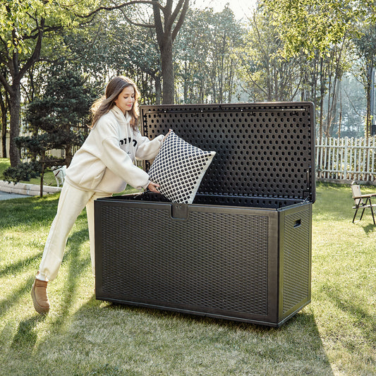 150 Gallon Outdoor Garden Waterproof Storage