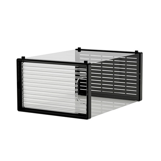 Stackable Clear Plastic Shoe Boxes(12 pcs)