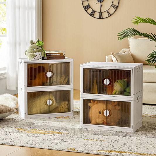 Muti-Use 4PK-Stackable Storage Box with Wheels