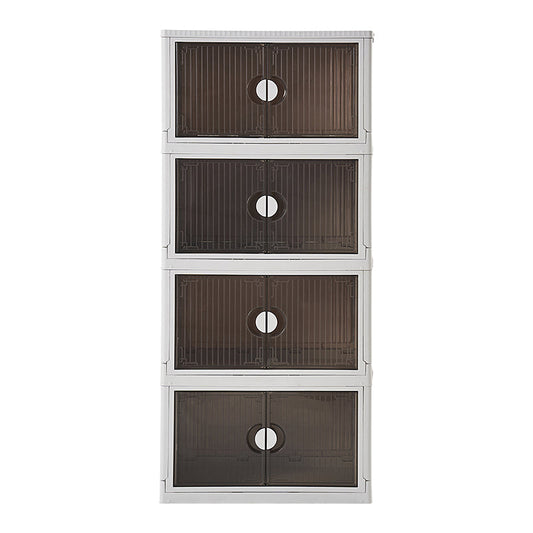 Muti-Use 4PK-Stackable Storage Box with Wheels