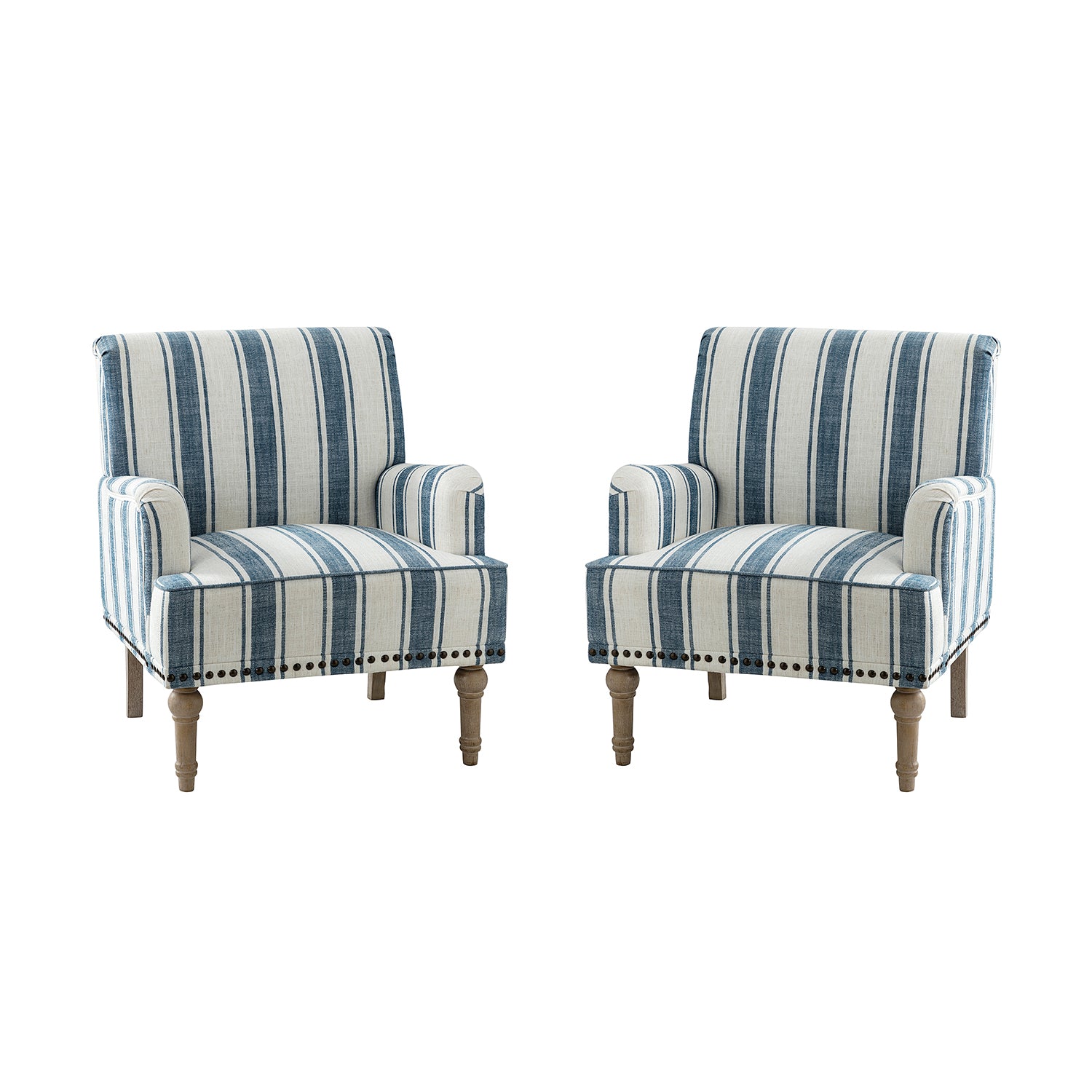 Modern Upholstered Accent Chair, Solid Wooden Legs, Comfortable Reading Armchair for Living Room or Bedroom