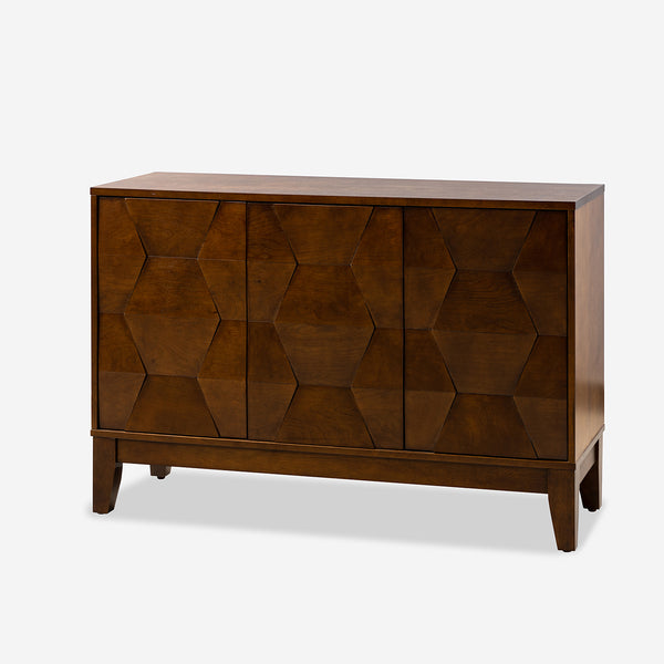 45" Sideboard Buffet Cabinet 2 Doors with Adjustable Shelves Living Room Entryway Bedroom