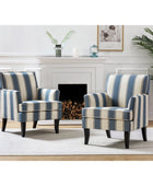 pholstery Armchairs Accent Chairs Sofa Couch Solid Wood Legs Nailhead Trim Bedroom Home Living Room