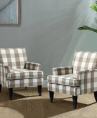 pholstery Armchairs Accent Chairs Sofa Couch Solid Wood Legs Nailhead Trim Bedroom Home Living Room