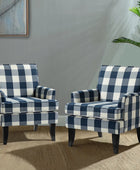 pholstery Armchairs Accent Chairs Sofa Couch Solid Wood Legs Nailhead Trim Bedroom Home Living Room