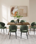 Modern Curved Back Office Chair, Padded Fabric Seat – Ideal for Ergonomic Support in Home Office, Kitchen Counter, Dining Area