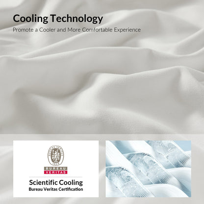 Cooling- Tech 3 piece duvet cover set